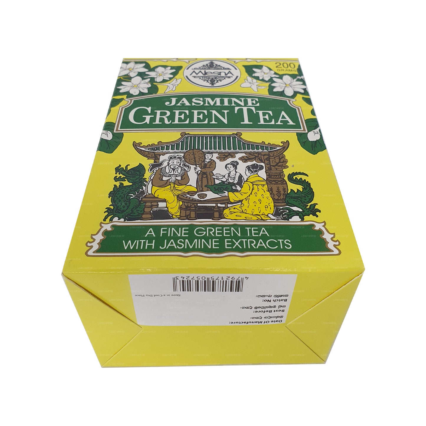 Mlesna Jasmine Flavored Loose Green Tea (200g)