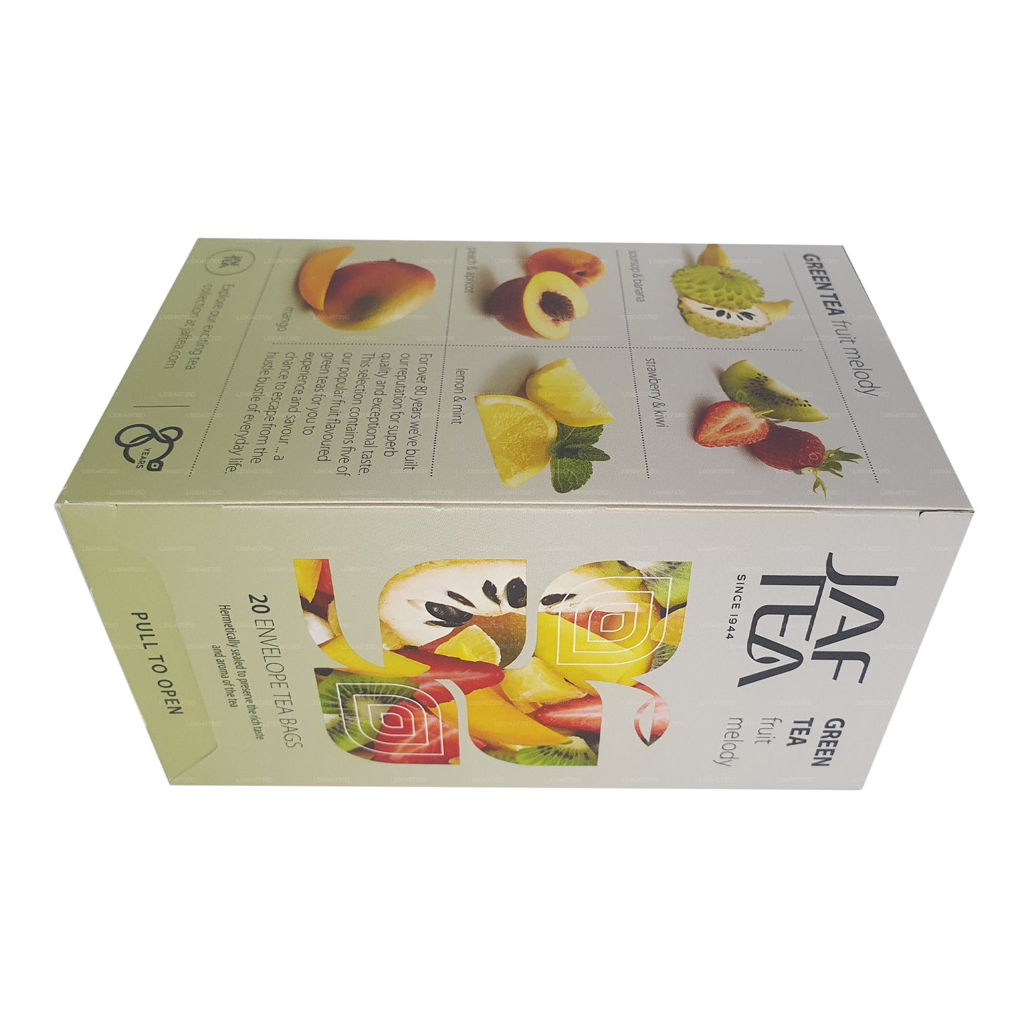 Jaf Tea Fruit Melody Green Tea (40g) Foil Envelop Tea Bags