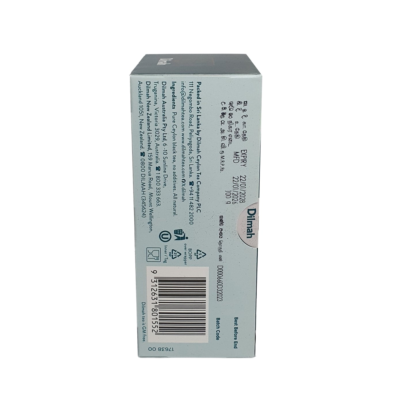 Dilmah Premium Ceylon Tea Bags