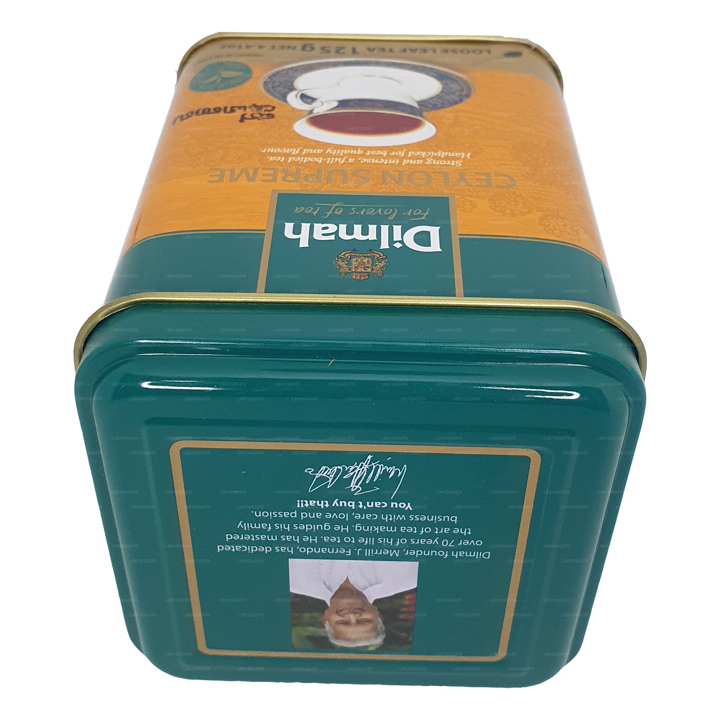 Dilmah Ceylon Supreme Loose Leaf Tea caddy (125g)