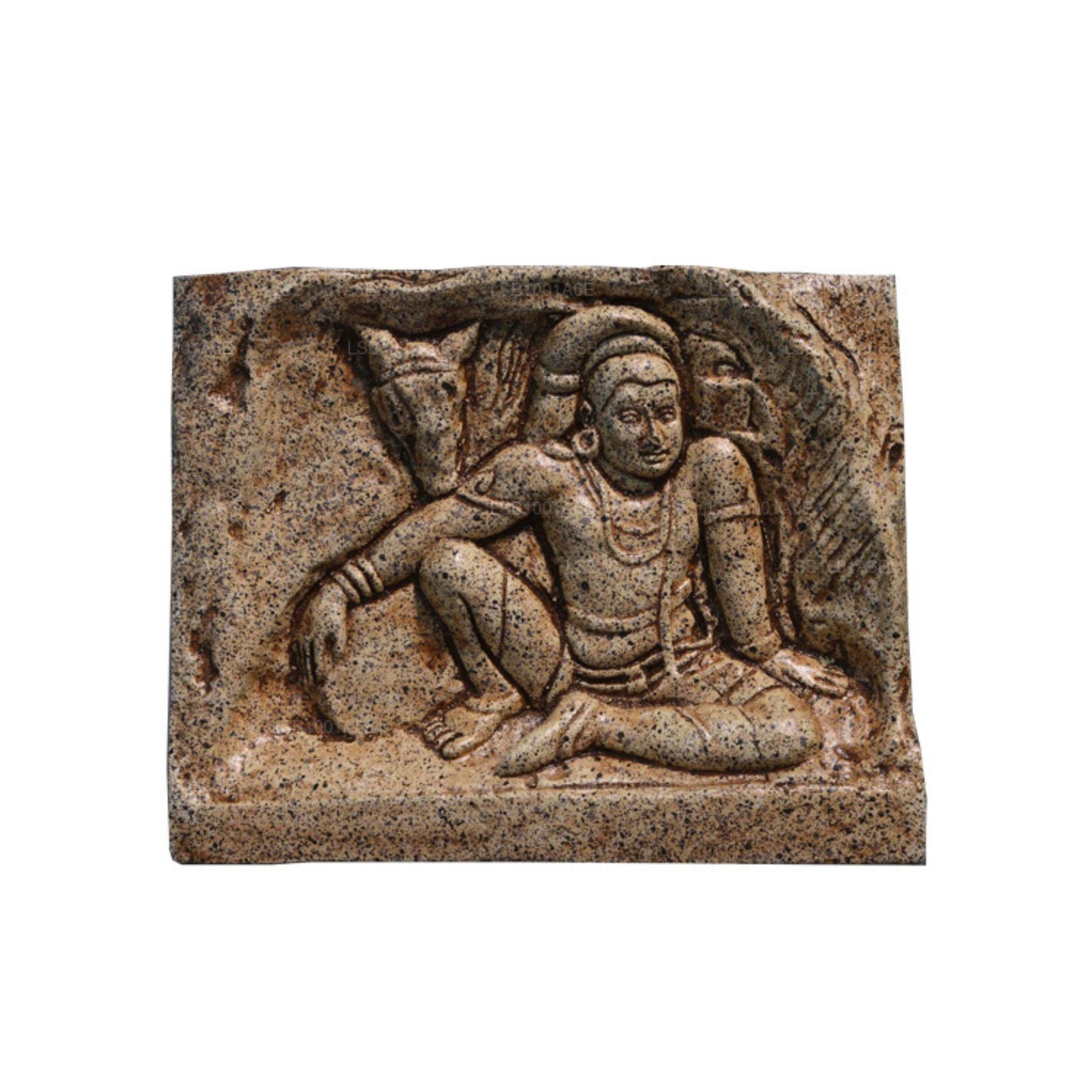 NHRC Sculpture Of Minisa Saha Ashwe Hisa (Plate)