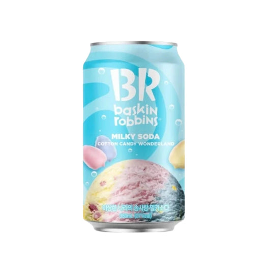 Baskin Robbins Cotton Candy Wonderland Milky Soda (350ml)