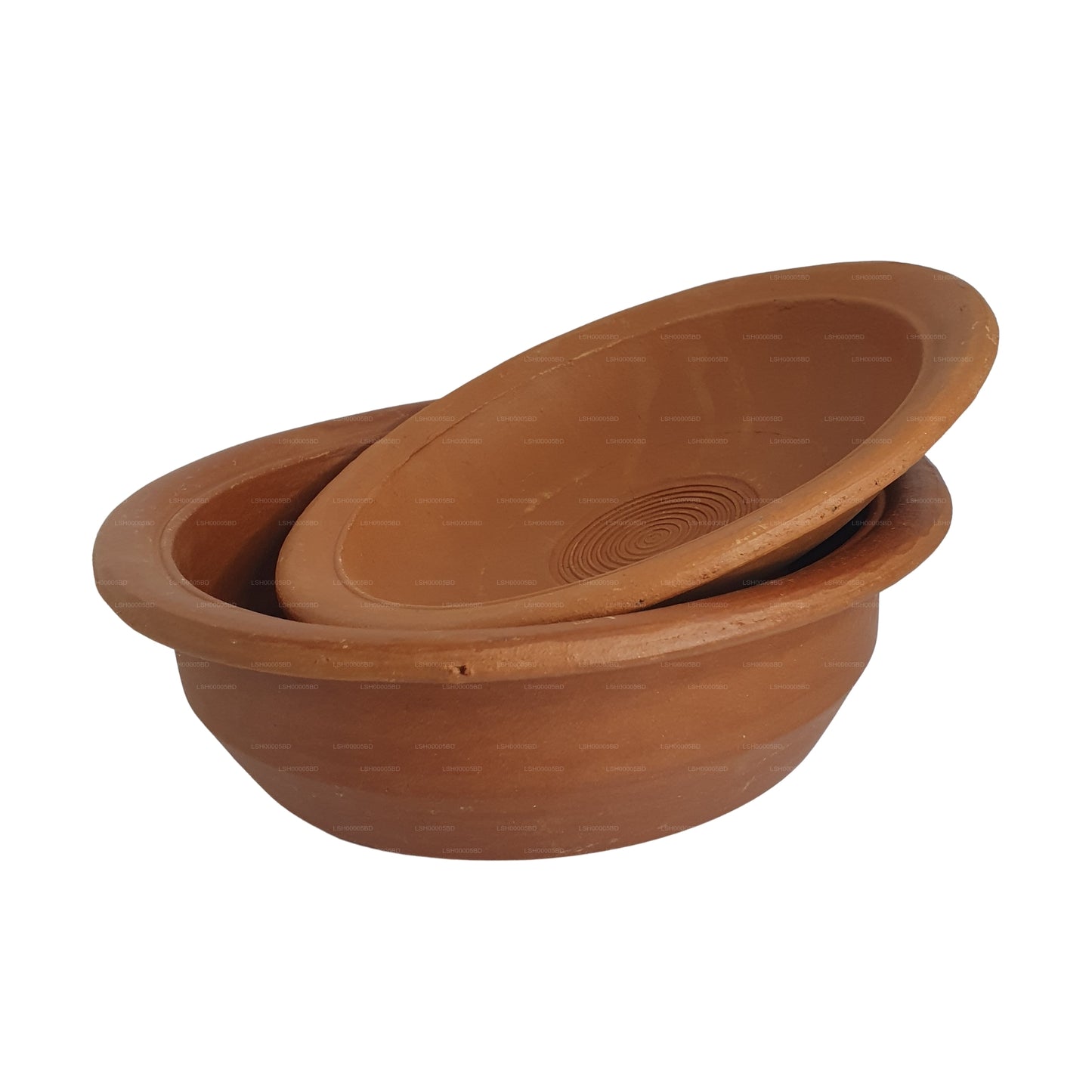 Clay Pot With Lid (20cm × 7cm)