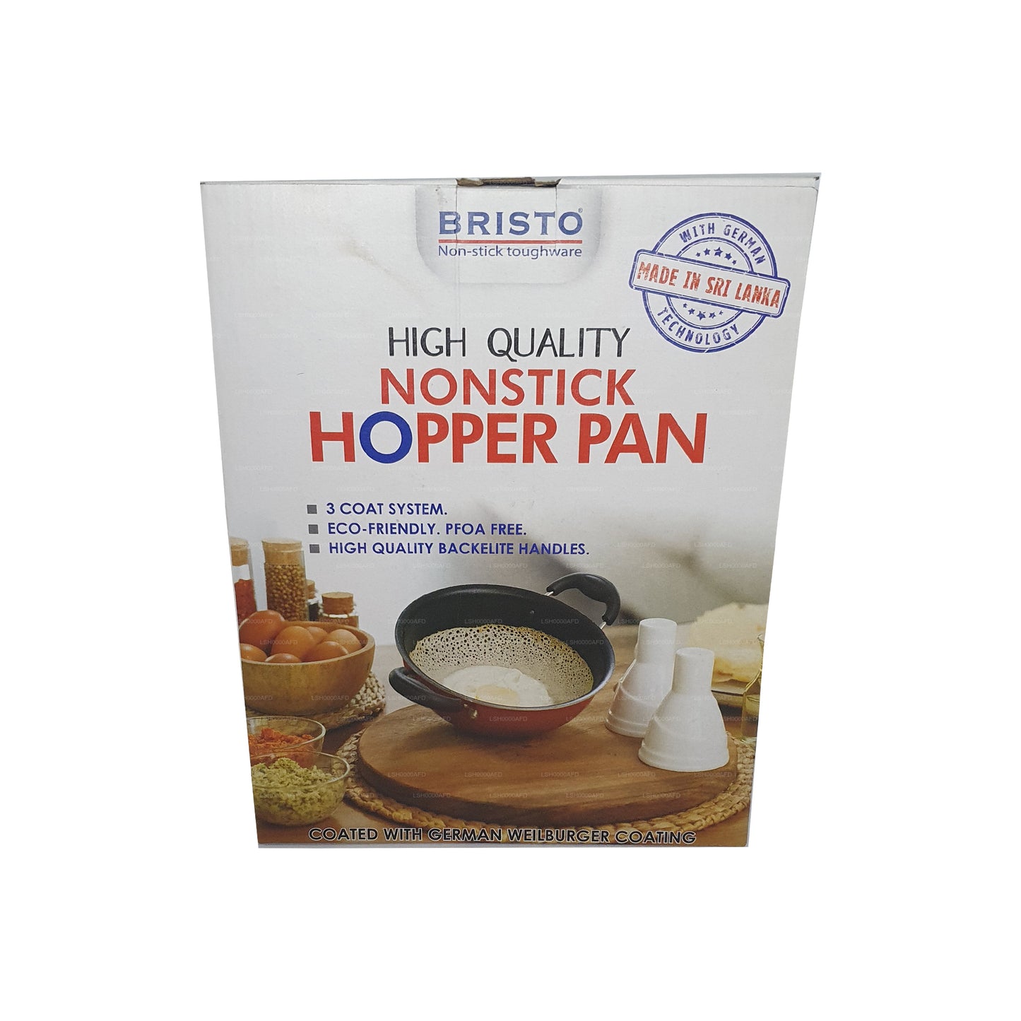 Bristo Nonstick Hopper Pan