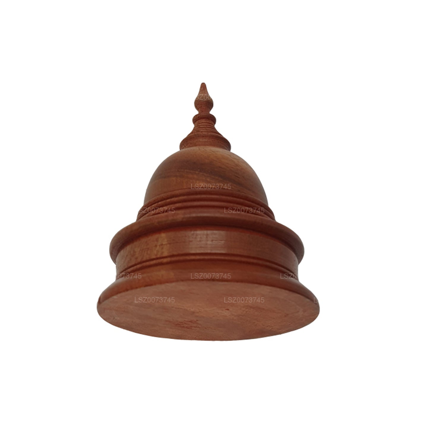 Lakpura® Buddha Stupas Wood Color (H-4 inch W-3 inch)