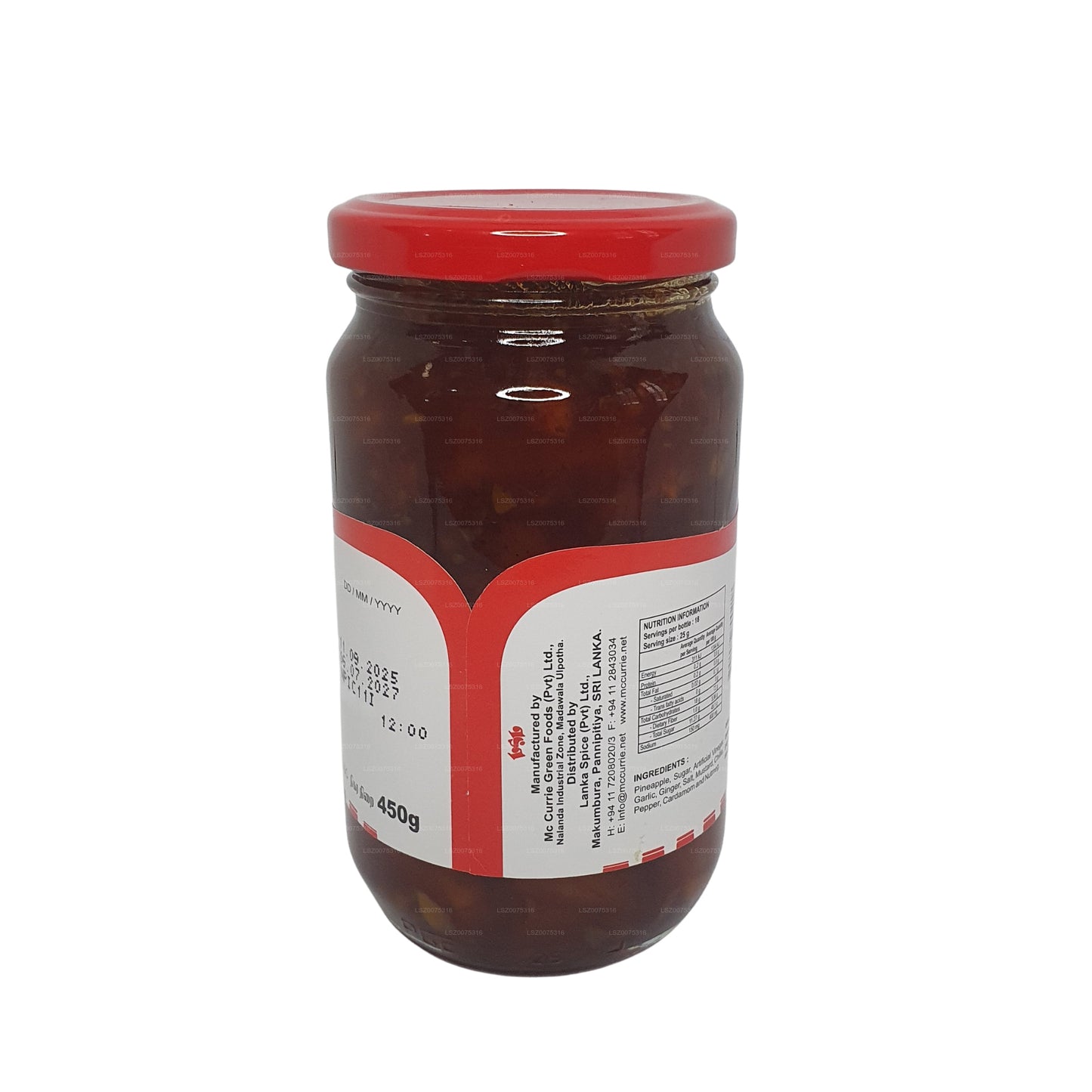 Mc Currie Pineapple Chutney (450g)