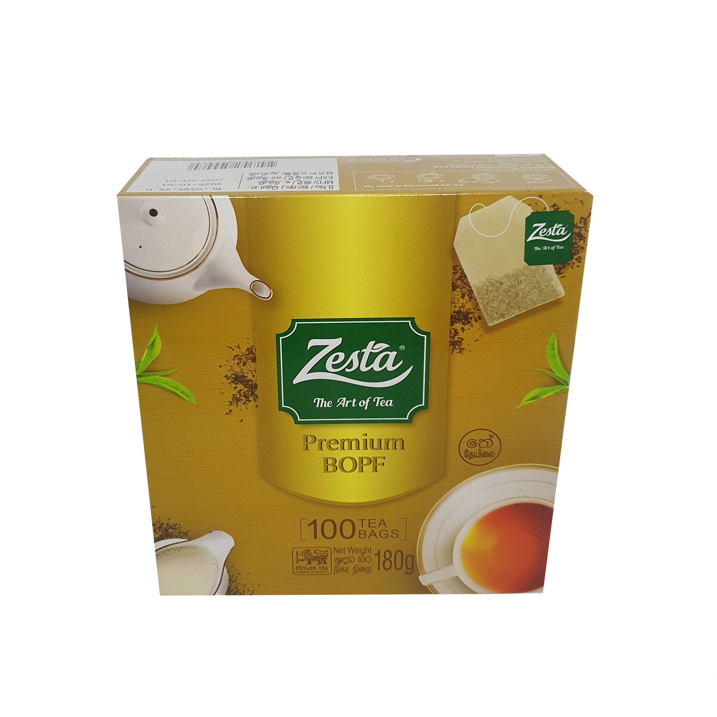 Zesta BOPF Premium Tea Bags