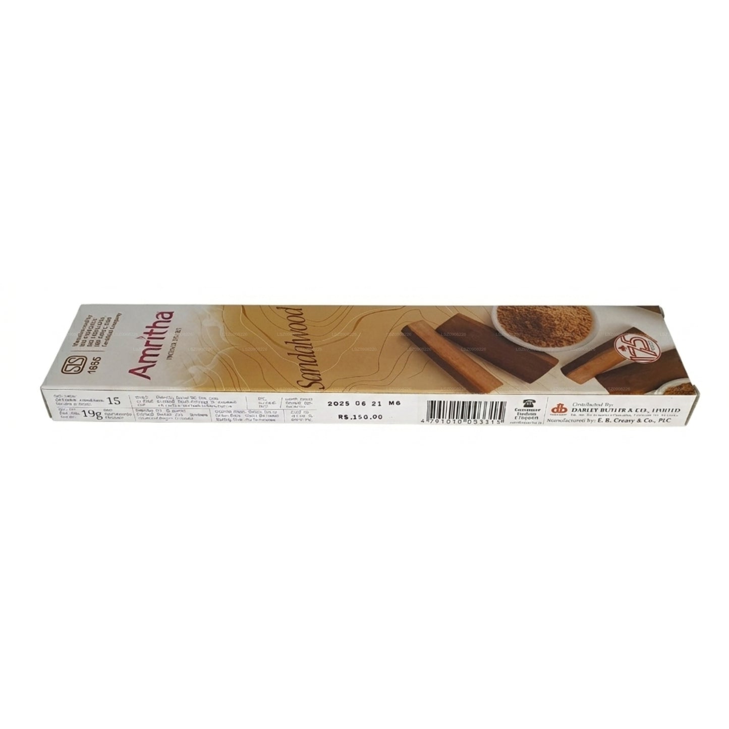 Amritha Sandalwood Joss 15 Sticks (19g)