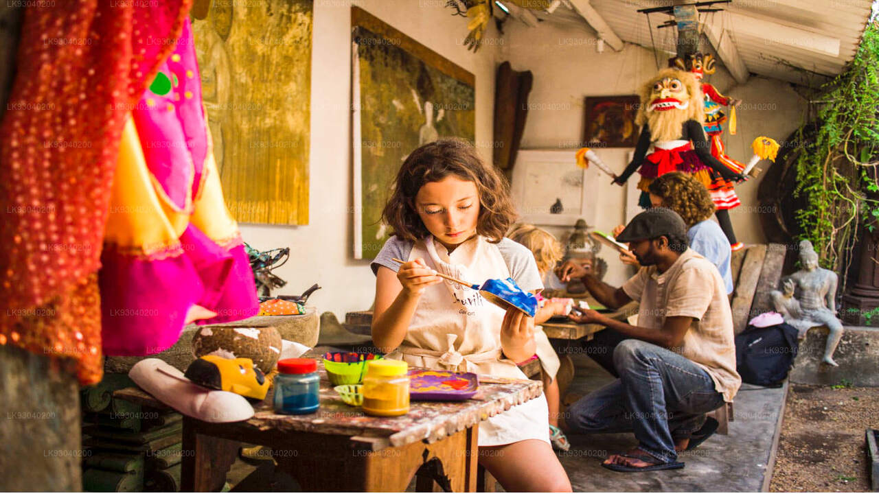 Mask Making Workshop from Weligama