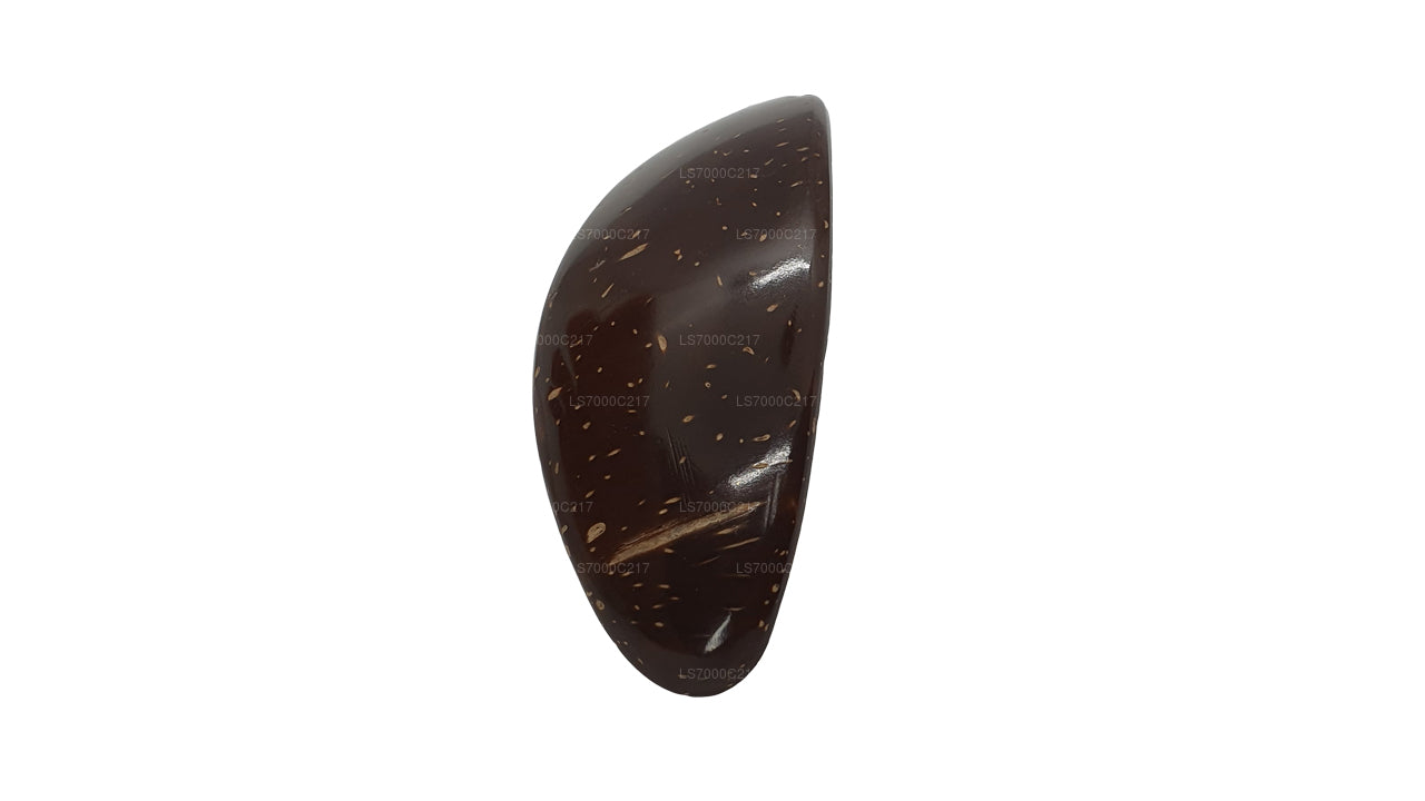 Coconut Shell Hair Clip (Design E)